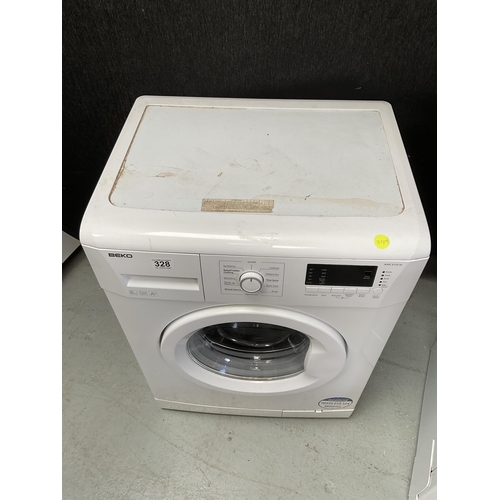 328 - BEKO 6KG 1200RPM AUTO WASHING MACHINE