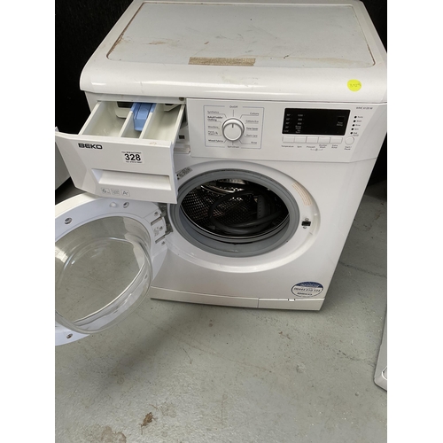 328 - BEKO 6KG 1200RPM AUTO WASHING MACHINE