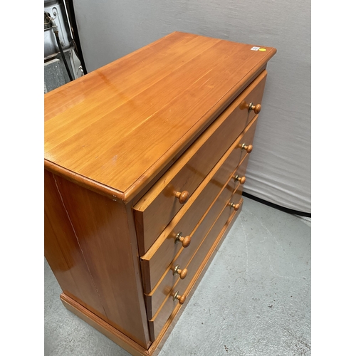 335 - MODERN 4 DRAWER PINE CHEST A/F  - H35