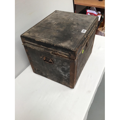 349 - VICTORIAN PINE BOX -A/F - H15