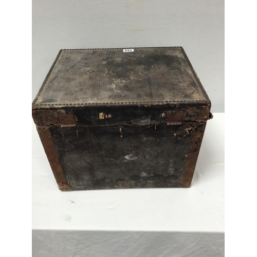 349 - VICTORIAN PINE BOX -A/F - H15