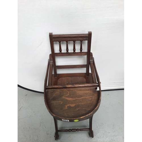 353 - VINTAGE METAMORPHIC CHILDS CHAIRS