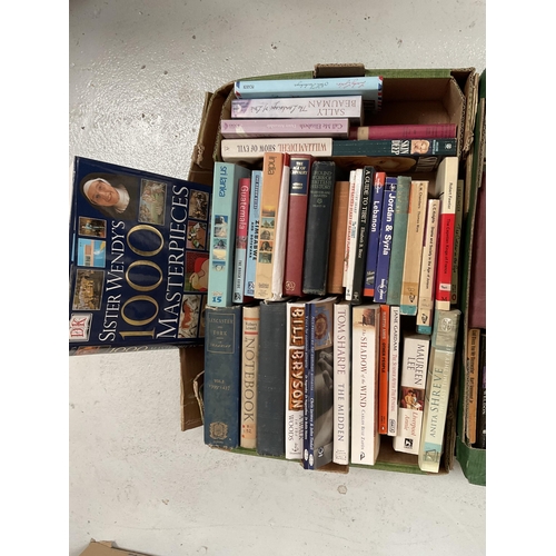 31 - 4 BOXES OF PAPERBACK BOOKS