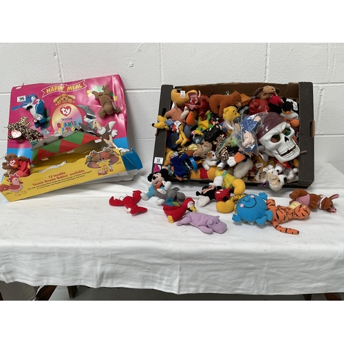 35 - VARIOUS SOFT CHILDRENS TOYS - BEANIE BABIES & MCDONALDS