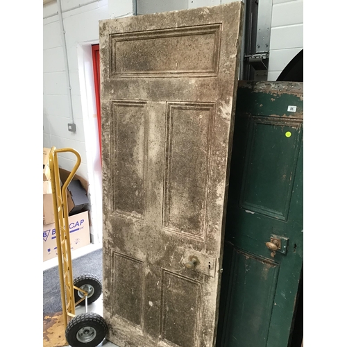 86 - 7 VICTORIAN PANELLED DOORS