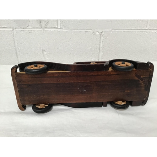 131 - WOODEN MODEL CAR - L15