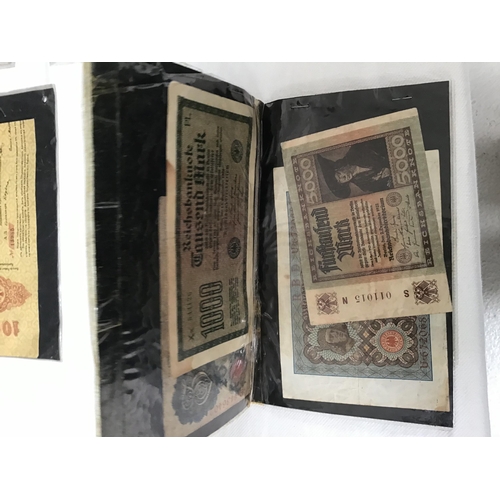 141 - SELECTION OF ENGLISH BANK NOTES AND COINS