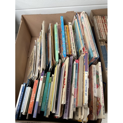 115 - 4 BOXES OF VINTAGE BOOKS