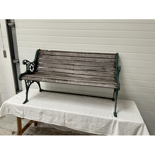 186 - VINTAGE GARDEN BENCH A/F - H28.5