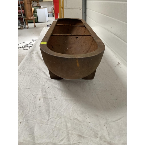 201 - VICTORIAN CAST IRON FEEDING TROUGH H 7