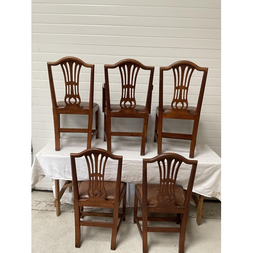 220 - 5 PERIOD MAHOGANY DINING CHAIRS TO INCLUDE CARVER