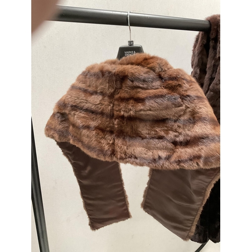 225 - CANADIAN FUR CO 3/4 LADIES FUR COAT AND CANADIAN FUR CO FUR SHOAL AND FURTHER FUR SHOAL