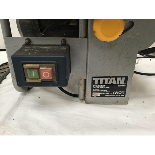 234 - TITAN TABLE SAW WORKING ORDER