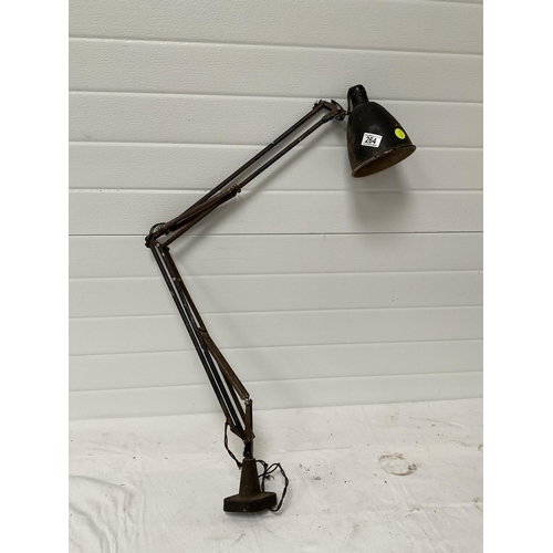 264 - VINTAGE ANGLE POISE WORKSHOP LAMP