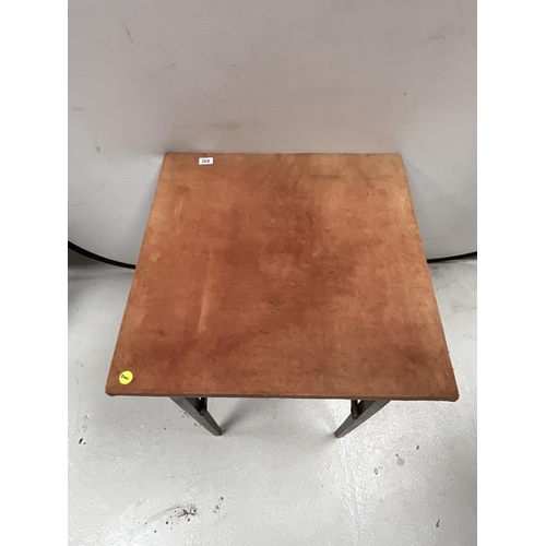 268 - VINTAGE FOLDING CARD TABLE - H28