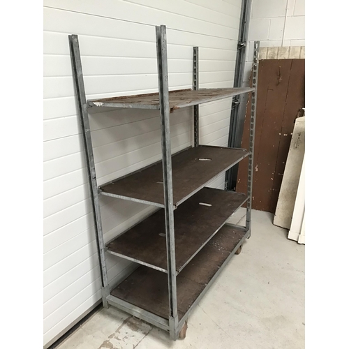 278 - 4 TIER ADJUSTABLE TROLLEY - H68