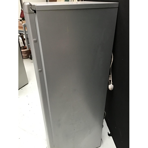 284 - BEKO FROST FREE SILVER UPRIGHT FREEZER - 5 DRAWERS