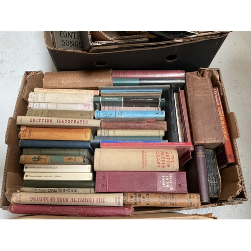 48 - 9 BOXES OF BOOKS, FILES ETC