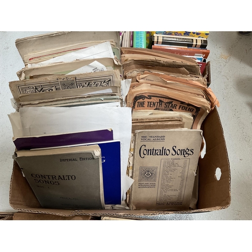 48 - 9 BOXES OF BOOKS, FILES ETC