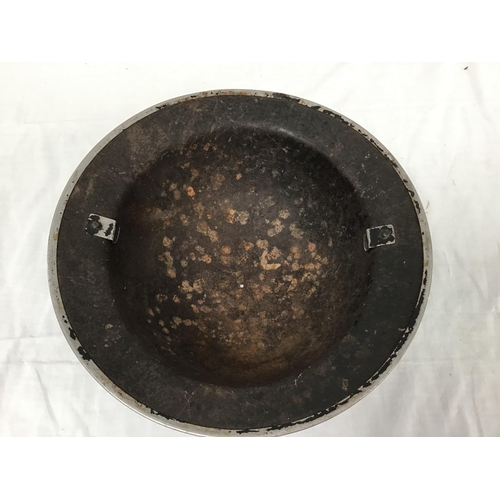 70 - VINTAGE TIN HELMET CARRYING TT AND CO