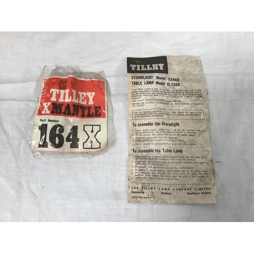 71 - VINTAGE BOXED TILLEY LAMP AND PARTS