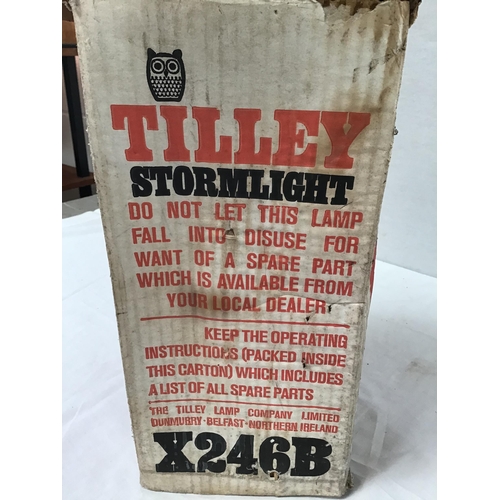 71 - VINTAGE BOXED TILLEY LAMP AND PARTS