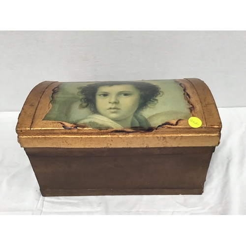 72 - CRATE AND A BOX OF COSTUME JEWELLERY ETC