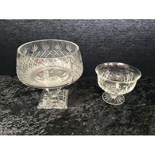 74 - CRATE OF GLASS TROPHIES