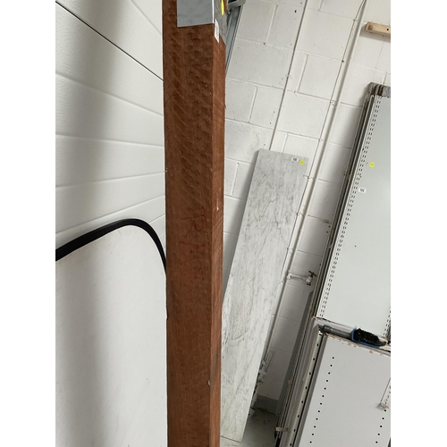 109 - PIECE OF HARDWOOD 105 X 5.5 X 3