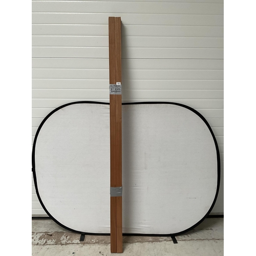 110 - 12 PIECES OF HARDWOOD 87 X 2 1/4
