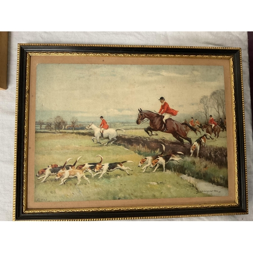116 - BOX OF PICTURES AND JIGSAW PUZZLES TO INCLUDE OILS ON CANVAS ETC