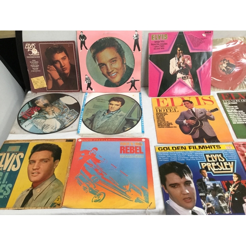 47 - CASE OF ELVIS RECORDS