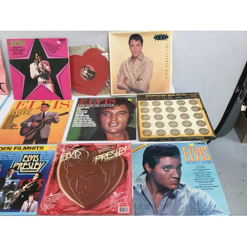 47 - CASE OF ELVIS RECORDS