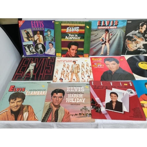 47 - CASE OF ELVIS RECORDS