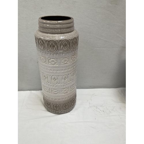 13 - WEST GERMAN POTTERY VASE H 16