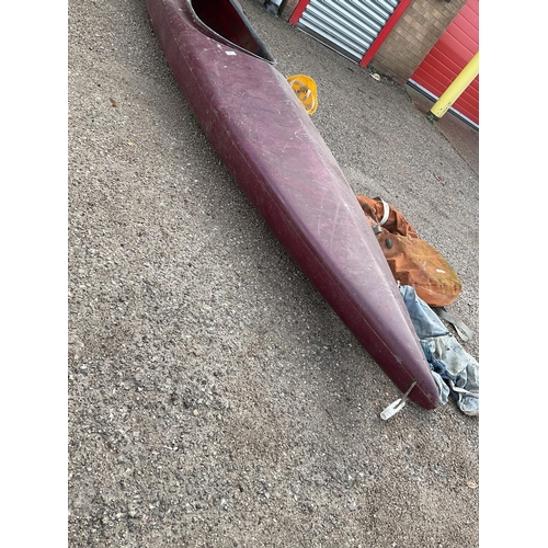 7 - KAYAK WITH PADDLE 13FT