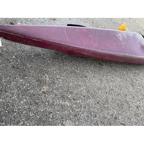 7 - KAYAK WITH PADDLE 13FT