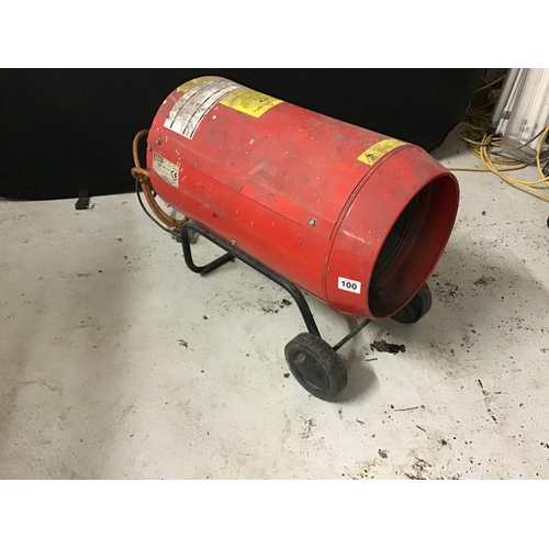 100 - DRAPER GAS WORKSHOP HEATER