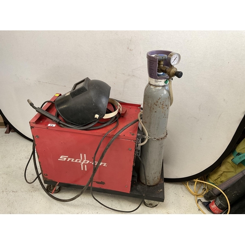 73 - SNAP ON PRO MIG 160 GAS WELDER- SOLD AS SEEN