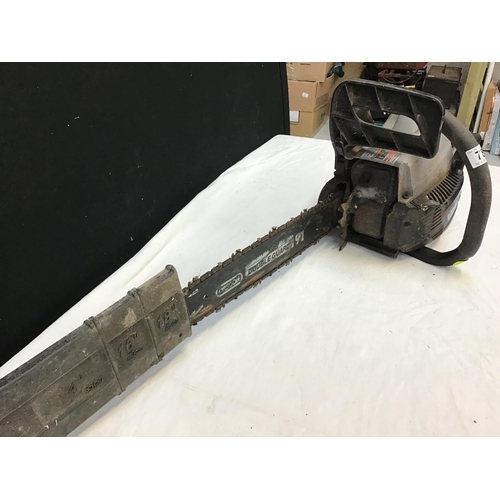 78 - MACALISTER PETROL CHAINSAW SOLD AS SEEN