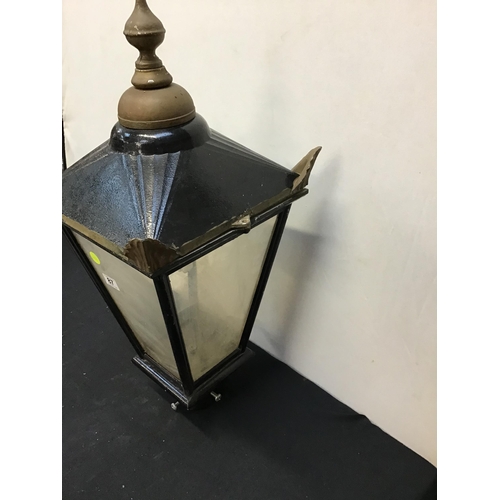 87 - REPRODUCTION STREET LAMP TOP H 29