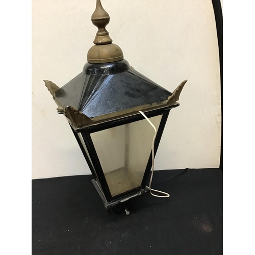 87 - REPRODUCTION STREET LAMP TOP H 29