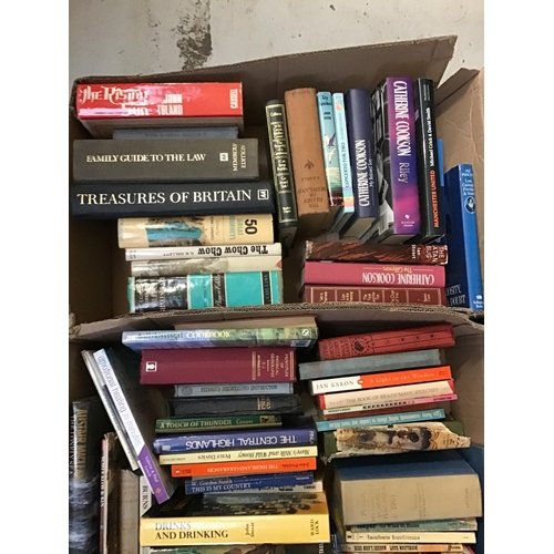 92 - 4 BOXES OF BOOKS AND RECORDS