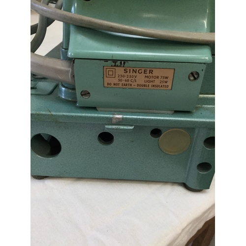 106 - 3 ELECTRIC SEWING MACHINES 2 CASED 1 NO CASE *******3RD ON PICTURE SEWING MACHINE WITHDRAWN DUE TO F... 