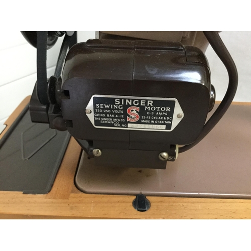 106 - 3 ELECTRIC SEWING MACHINES 2 CASED 1 NO CASE *******3RD ON PICTURE SEWING MACHINE WITHDRAWN DUE TO F... 