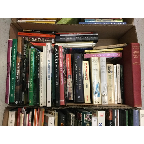 126 - 6 BOXES OF BOOKS