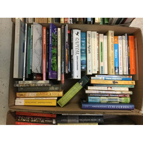 126 - 6 BOXES OF BOOKS