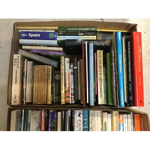 126 - 6 BOXES OF BOOKS