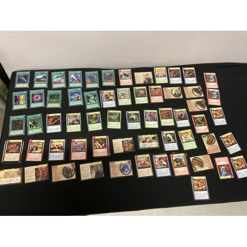 162 - QTY OF HARRY POTTER TRADING CARDS AND A QTY OF POKAMON TRADING CARDS