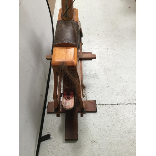 247 - VINTAGE ROCKING HORSE H 31